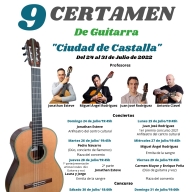
		  9º CERTAMEN DE GUITARRA “CIUDAD DE CASTALLA” - CASTALLA (ALICANTE)